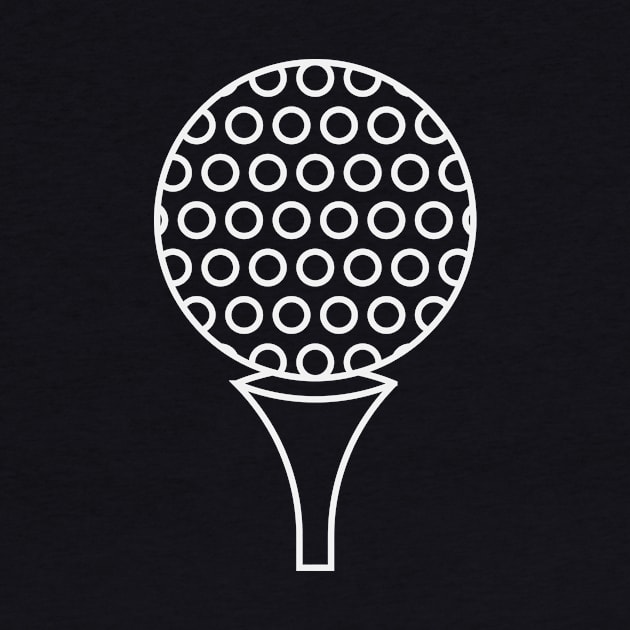 Golf Ball by Charm Clothing